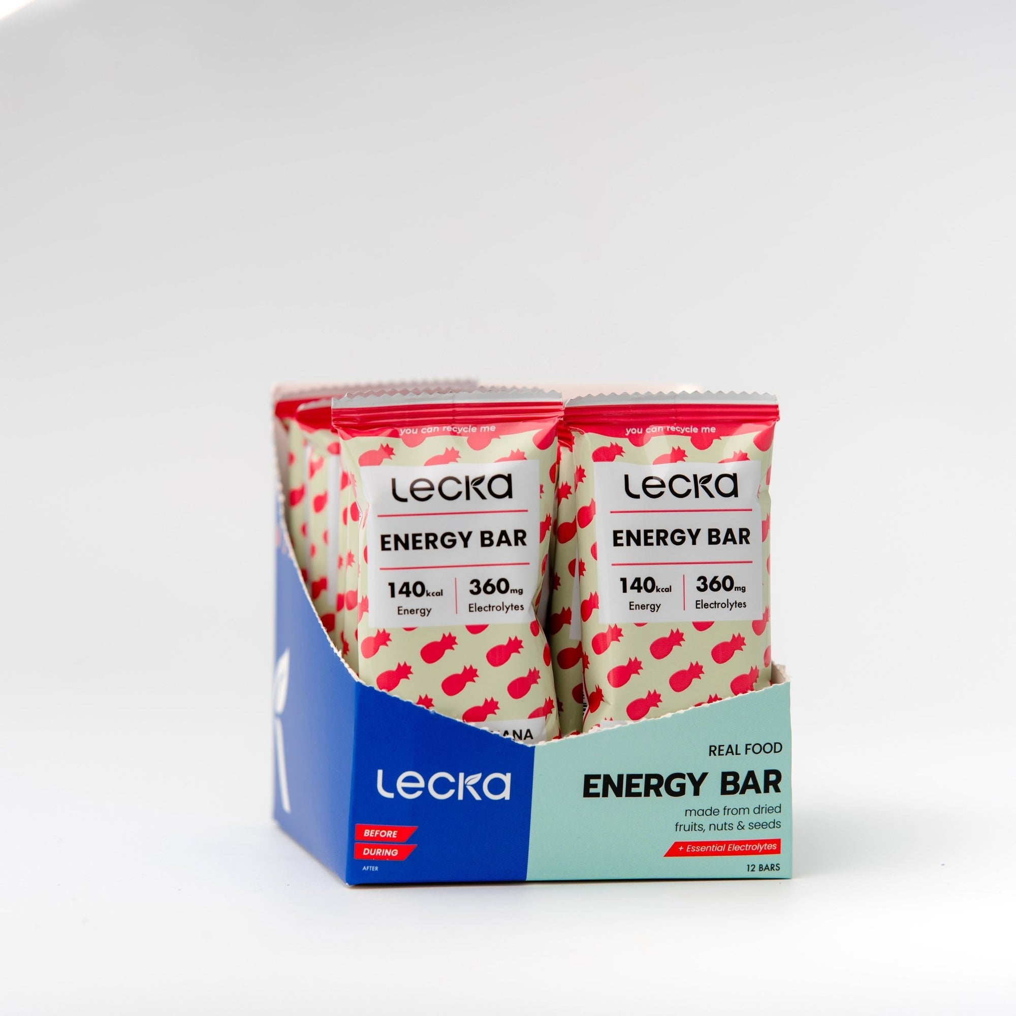 Energy Bar - Pineapple Banana - Lecka USA - Energy Bar