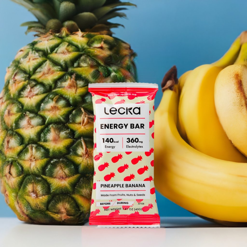 Energy Bar - Pineapple Banana - Lecka USA - Energy Bar